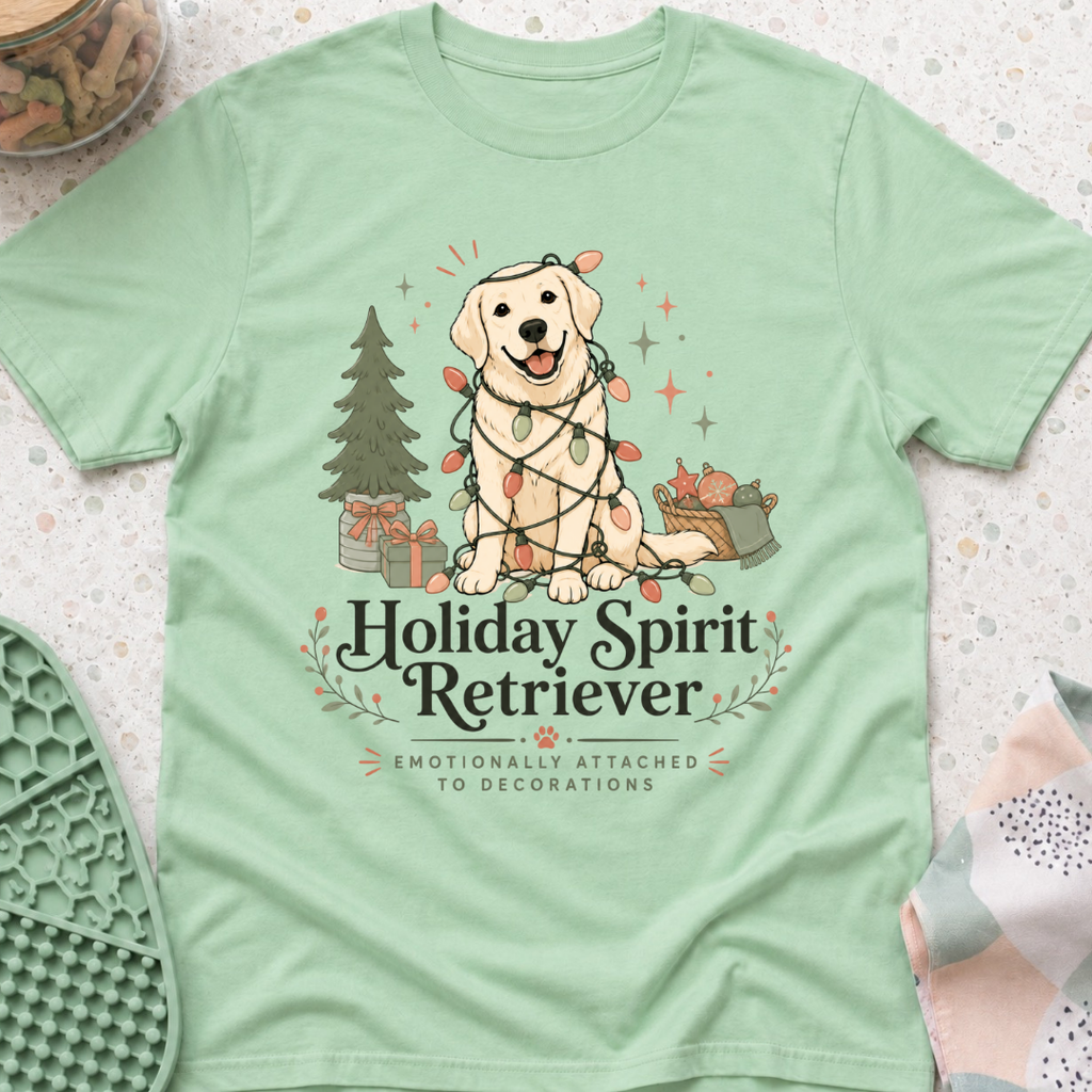 Holiday Spirit Retriever T-Shirt
