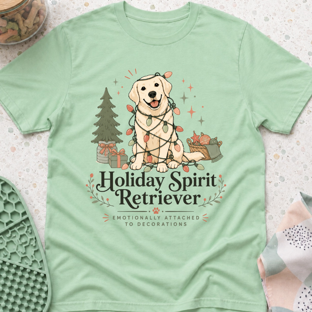 Holiday Spirit Retriever T-Shirt