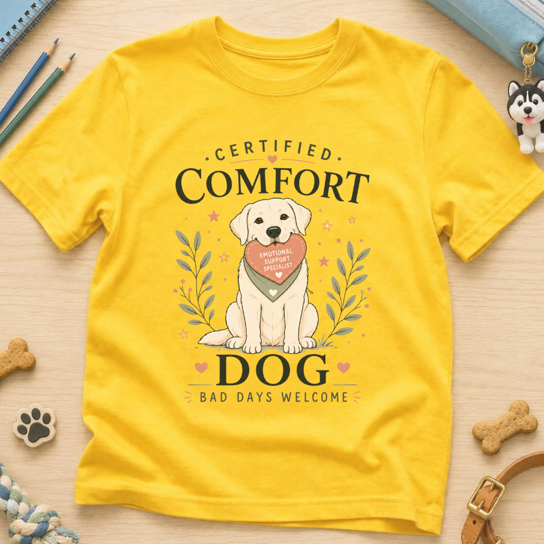 Certified Comfort Dog Kids Tee