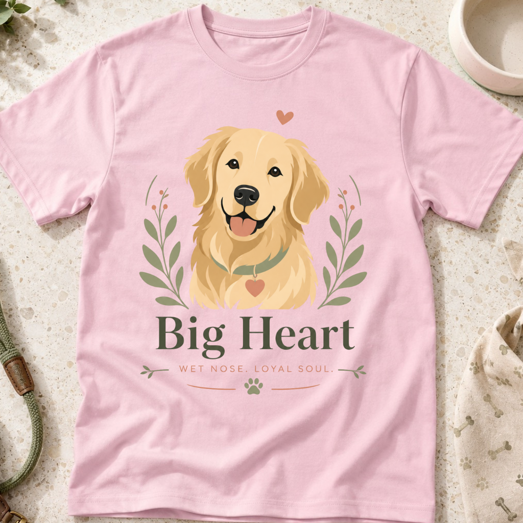 Big Heart Wet Nose T-Shirt