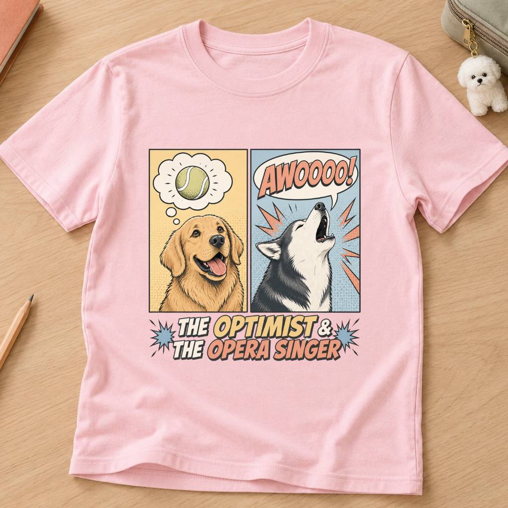 The Optimist & The Opera Singer Kids Tee