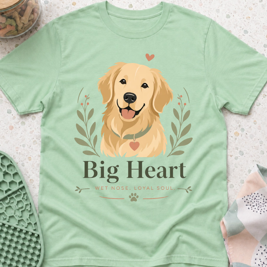 Big Heart Wet Nose T-Shirt