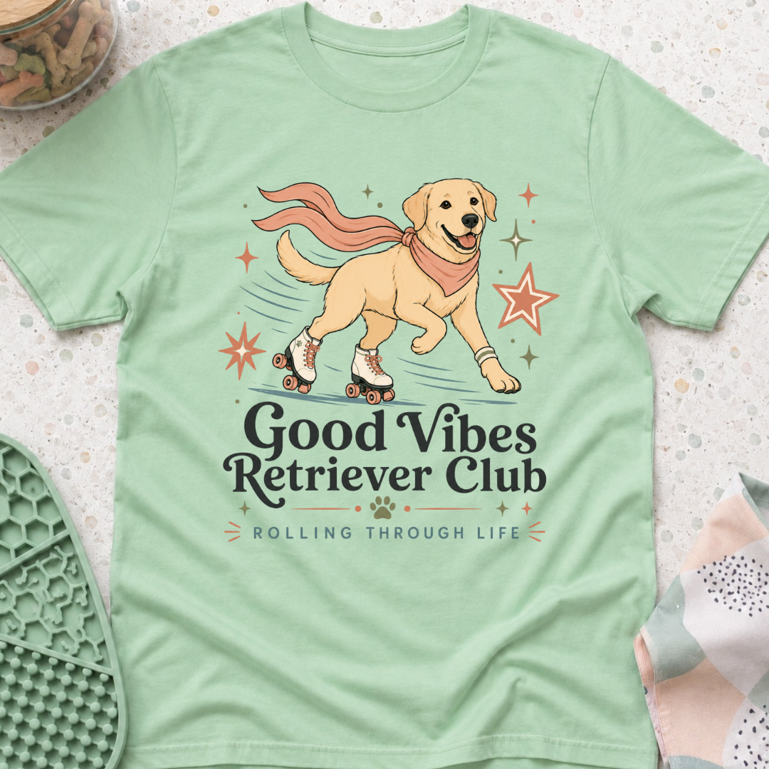 Good Vibes Retriever Club T-Shirt