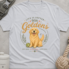 Life is Softer with Goldens T-Shirt