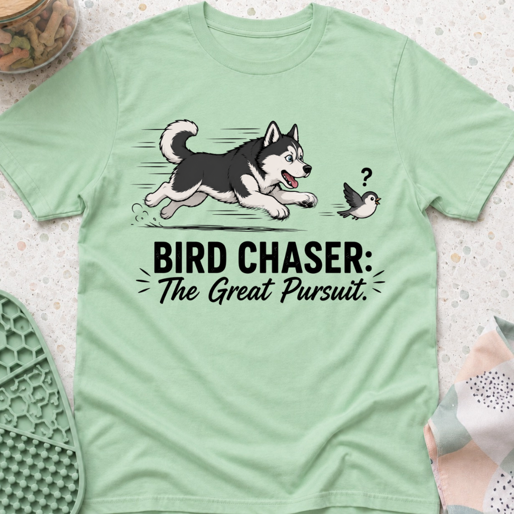 Bird Chaser The Great Pursuit T-Shirt