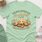 Golden Retriever Archaeology Club T-Shirt