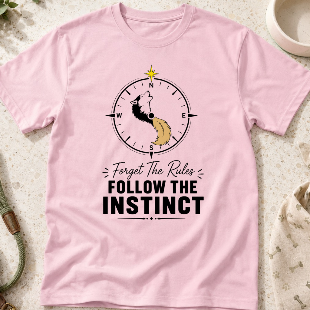 Forget the Rules Follow the Instinct T-Shirt