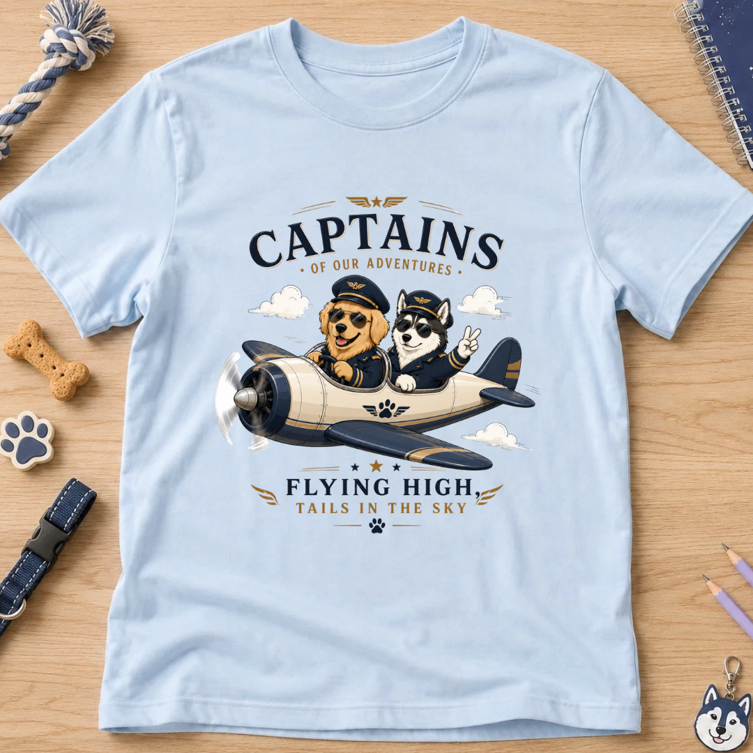 Captains Flying High Kids Tee