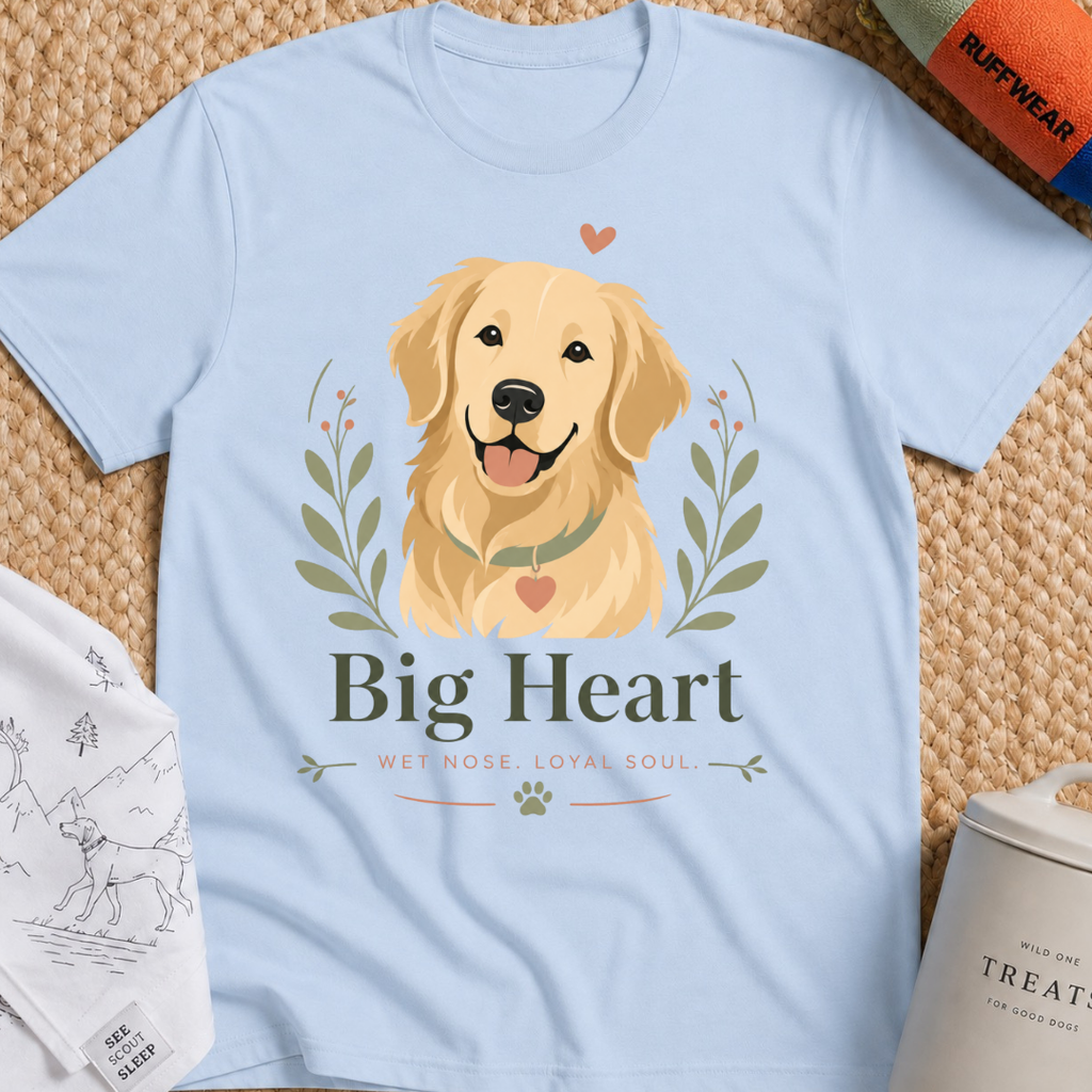 Big Heart Wet Nose T-Shirt