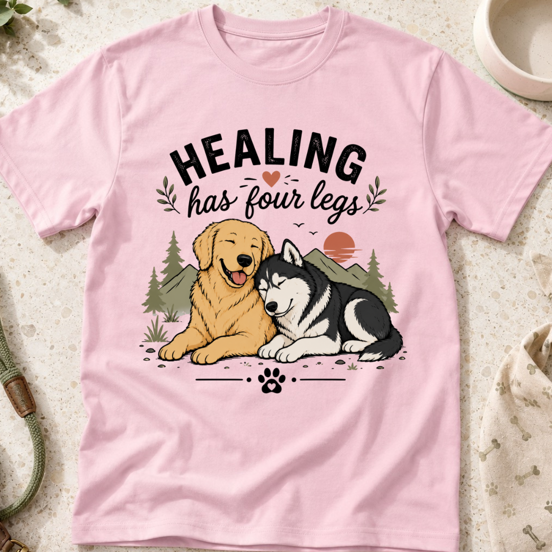 Healing Has Four Legs (Duo) T-Shirt