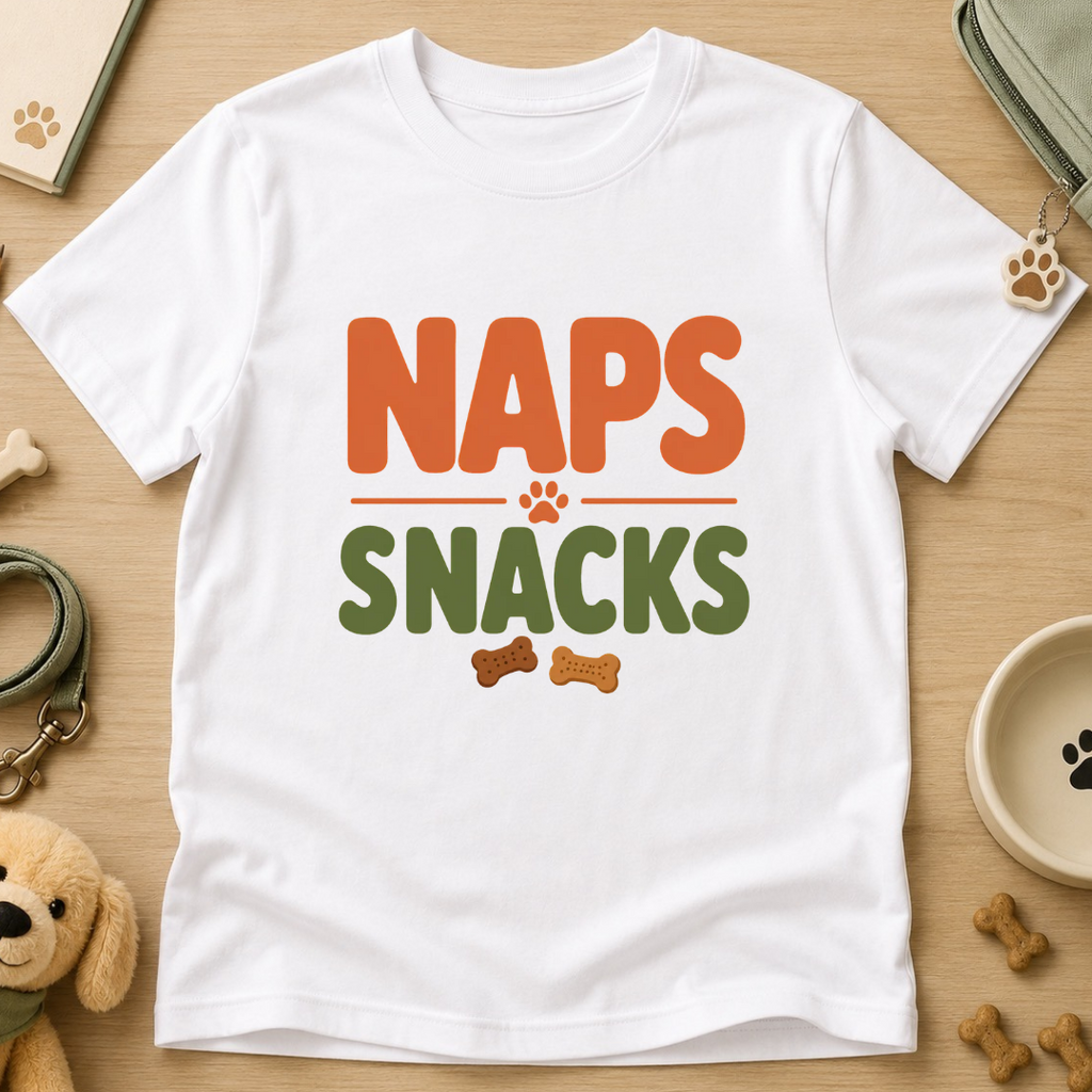 Nap Snacks Kids Tee