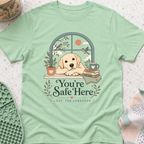 You're Safe Here, Love, Labrador T-Shirt