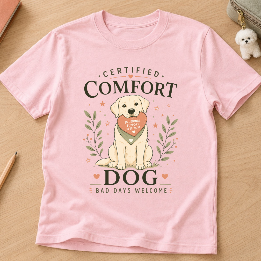 Certified Comfort Dog Kids Tee