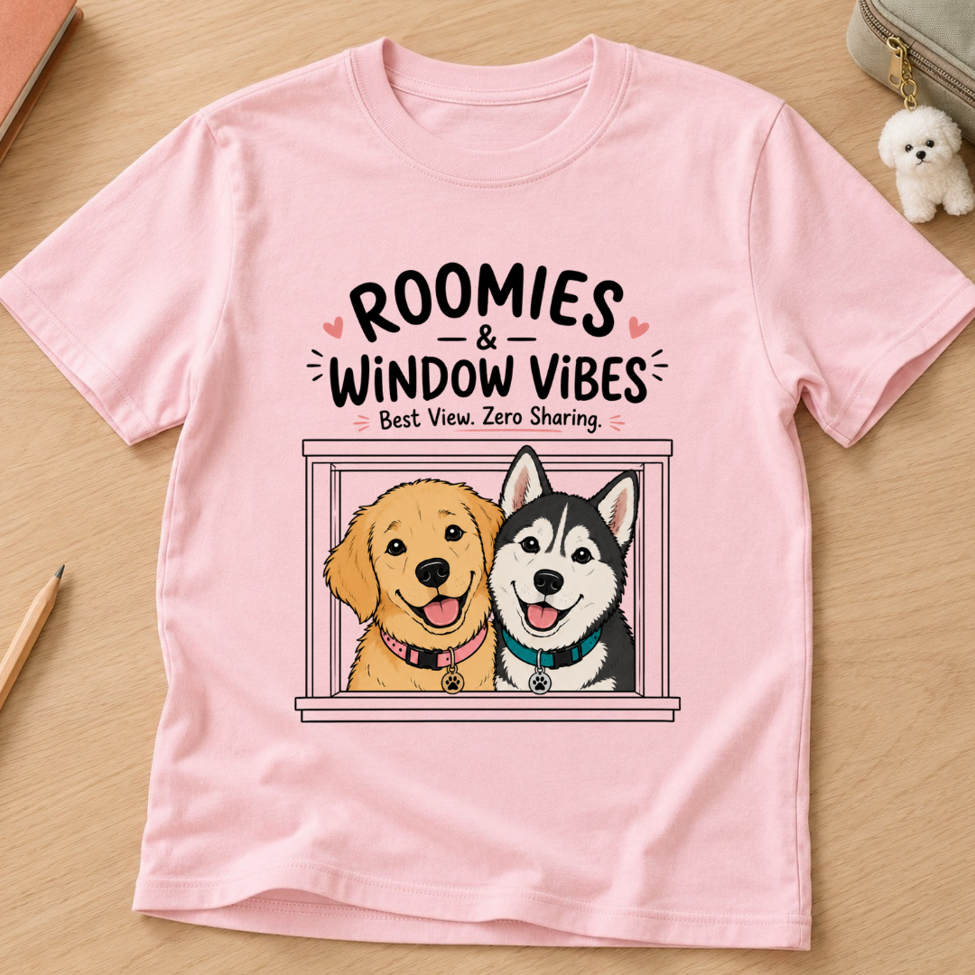 Roomies window Vibes Kids Tee