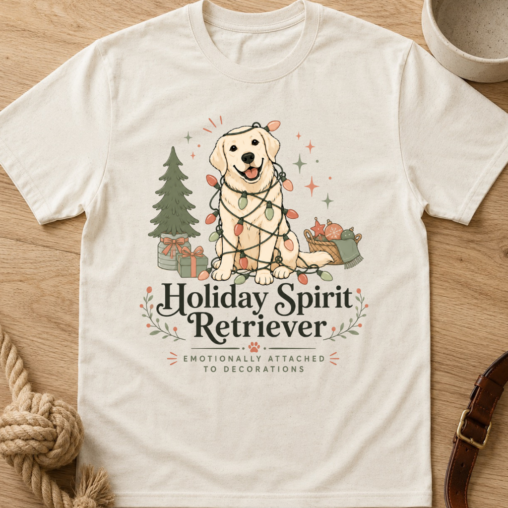 Holiday Spirit Retriever T-Shirt