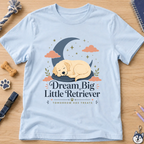 Dream Big Little Retriever Kids Tee