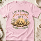 Golden Retriever Archaeology Club T-Shirt