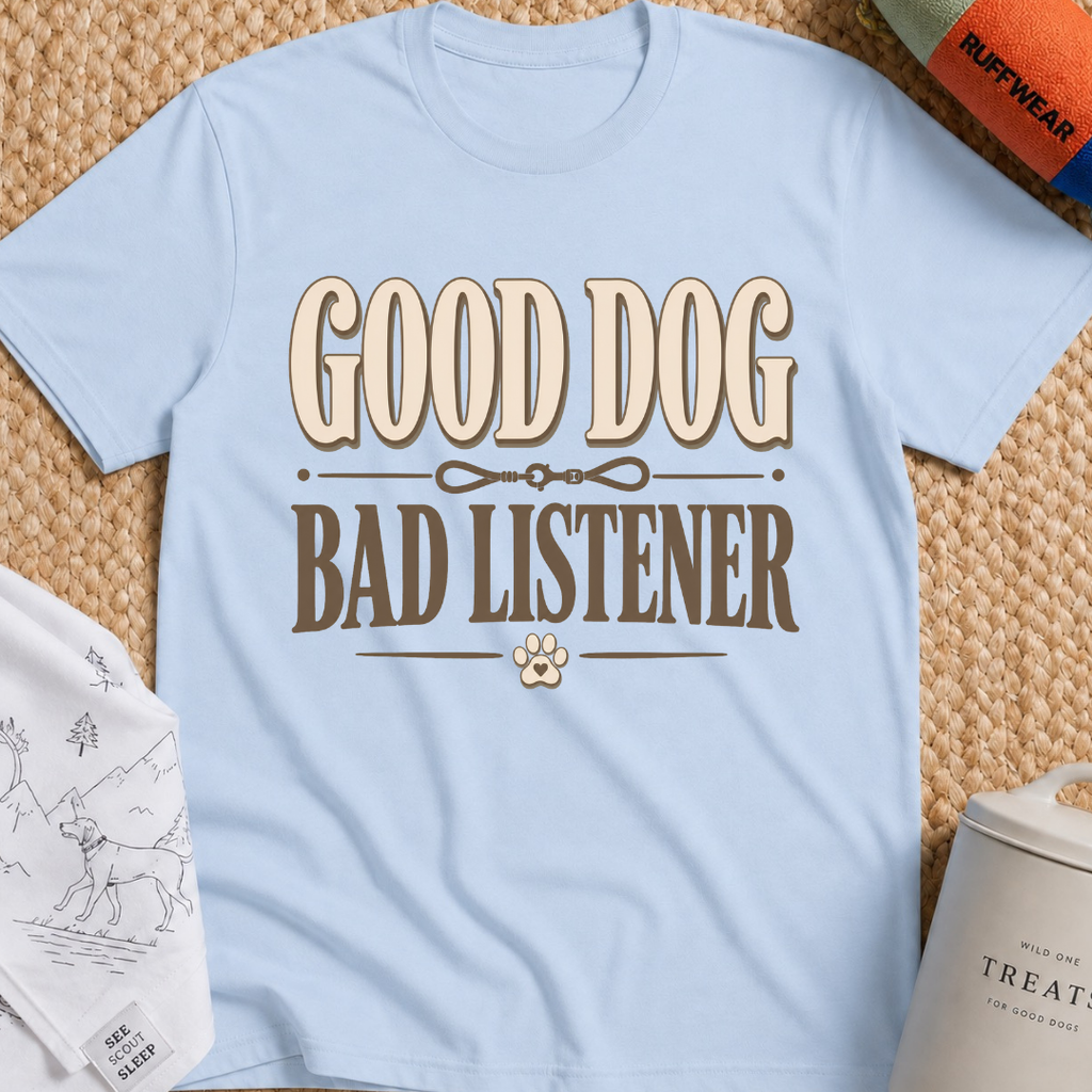 Good Dog Bad Listener T-Shirt