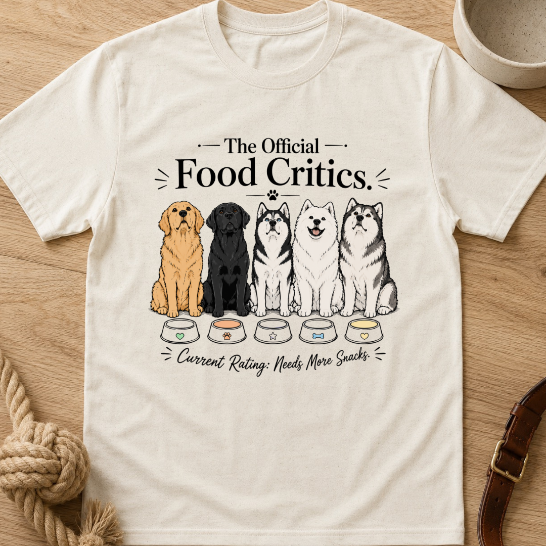 The Official Food Critics T-Shirt