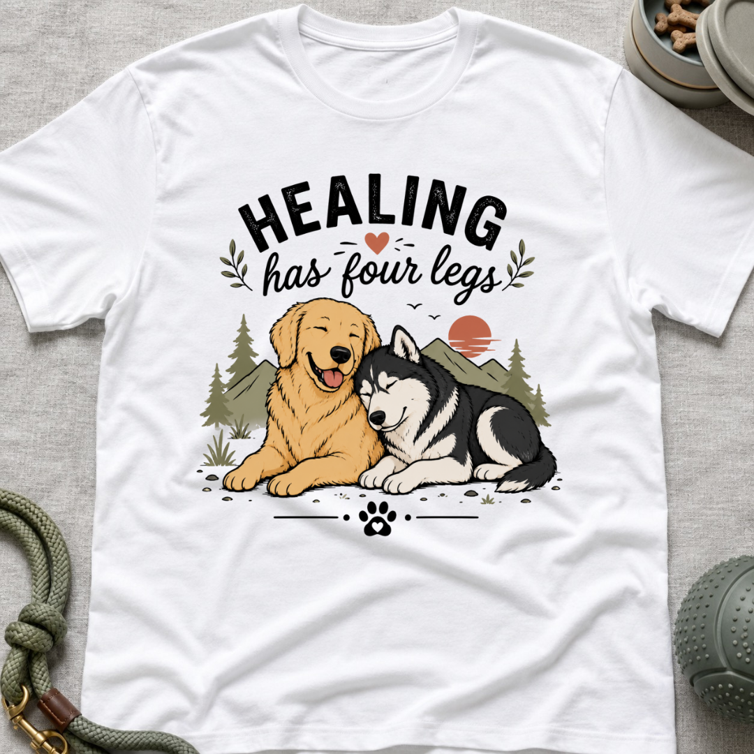 Healing Has Four Legs (Duo) T-Shirt