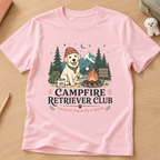 Camp Fire Retriever Club Kids Tee