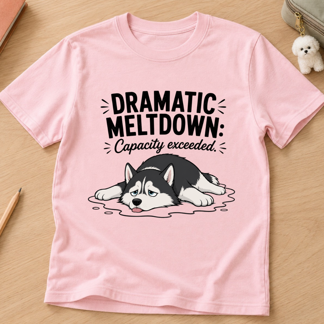 Dramatic Meltdown Kids Tee