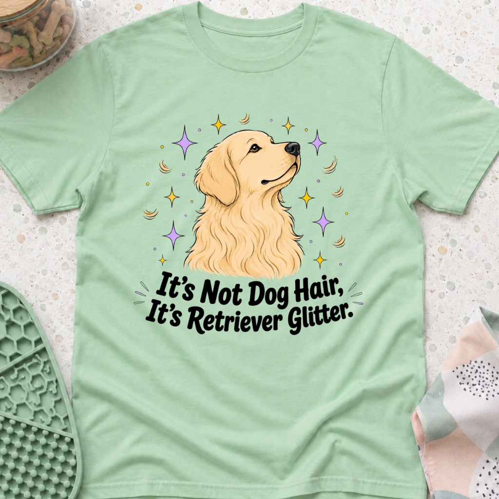 It's Retriever Glitter T-Shirt