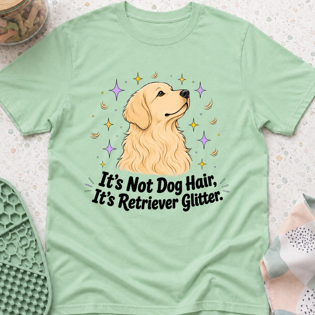 It's Retriever Glitter T-Shirt