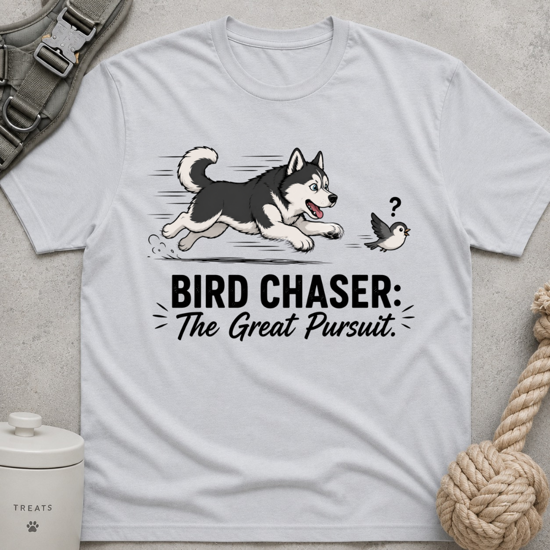Bird Chaser The Great Pursuit T-Shirt