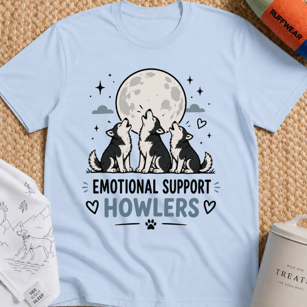 Emotional Support Howlers T-Shirt