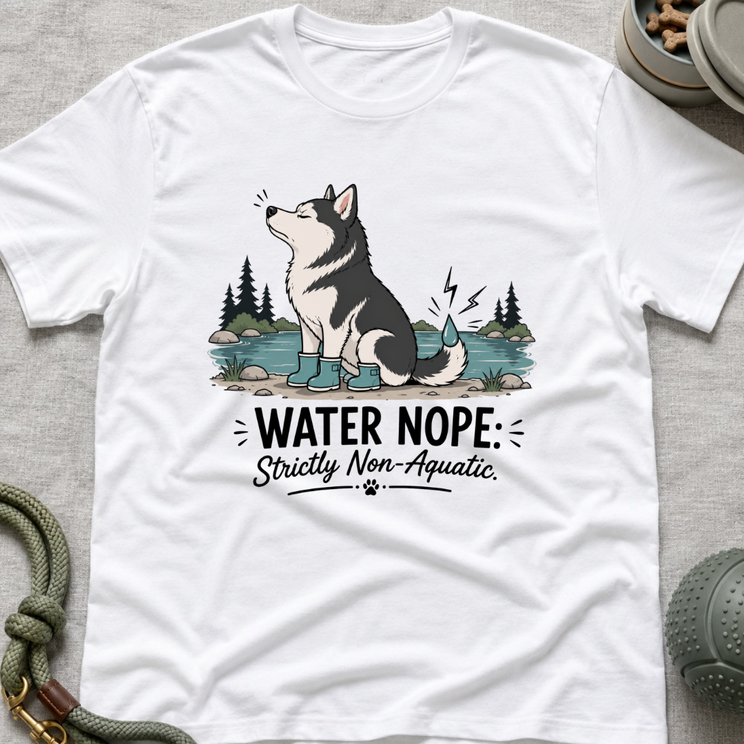 Water Nope Strictly Non-Aquatic T-Shirt