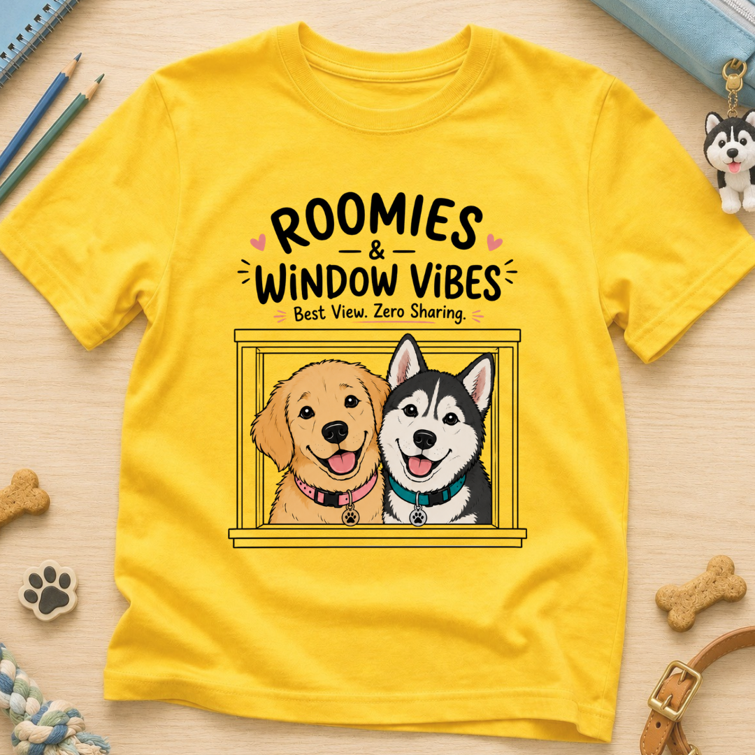 Roomies window Vibes Kids Tee