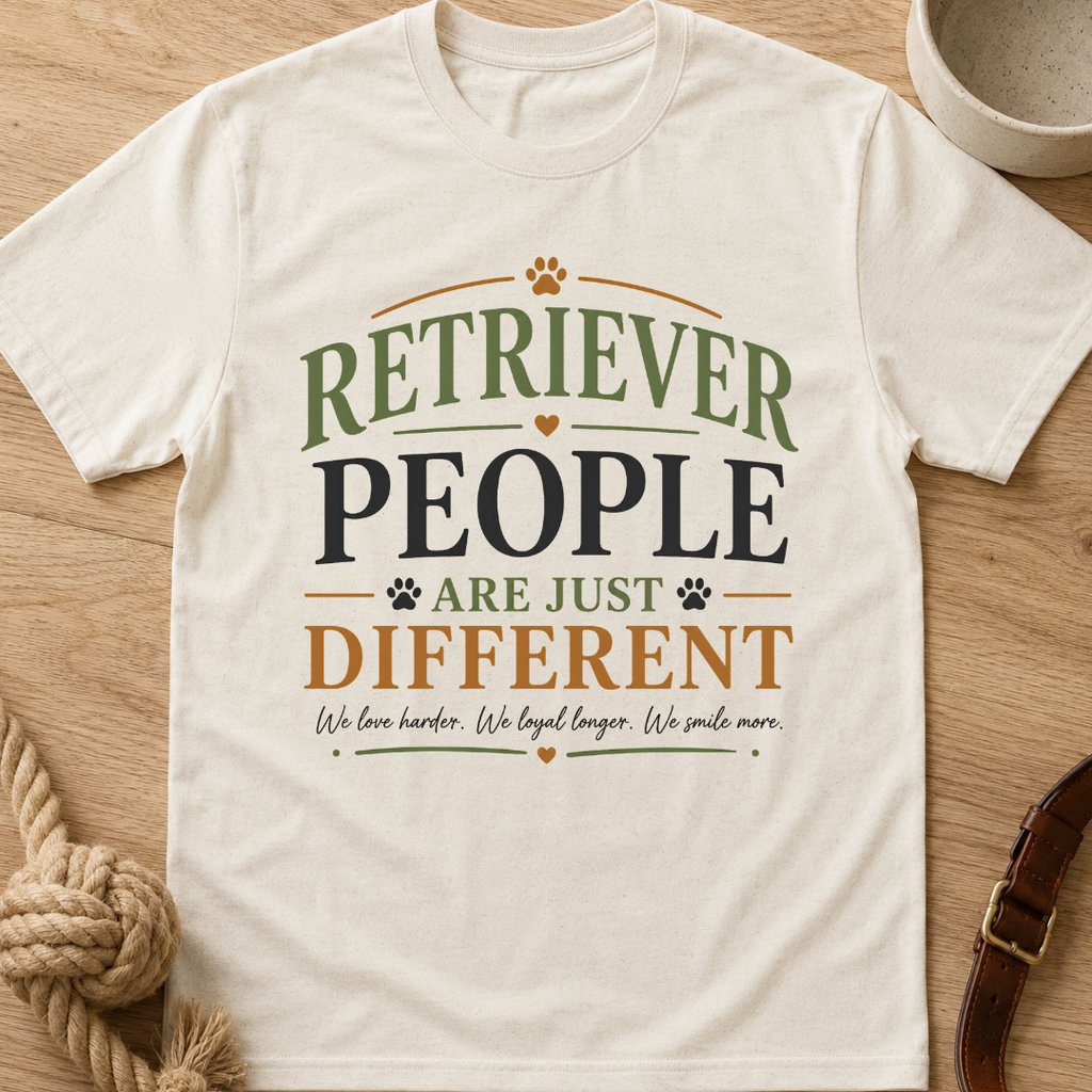 Retriever People Are Just Different T-Shirt