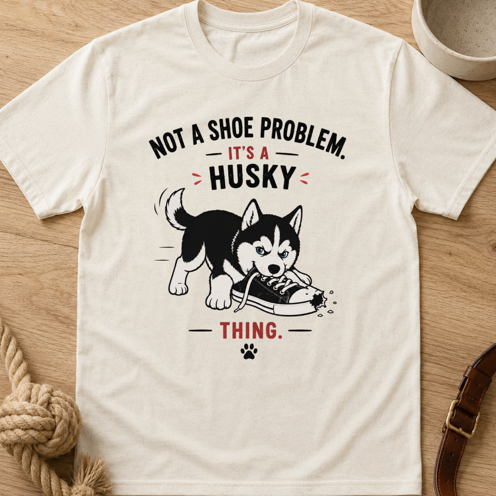 Not a Shoe Problem It's a Husky thing T-Shirt