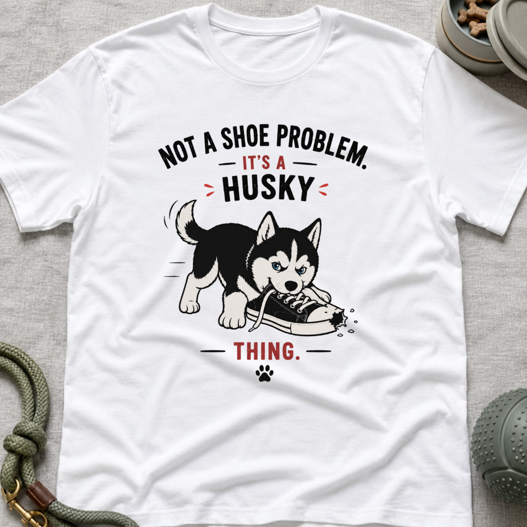 Not a Shoe Problem It's a Husky thing T-Shirt