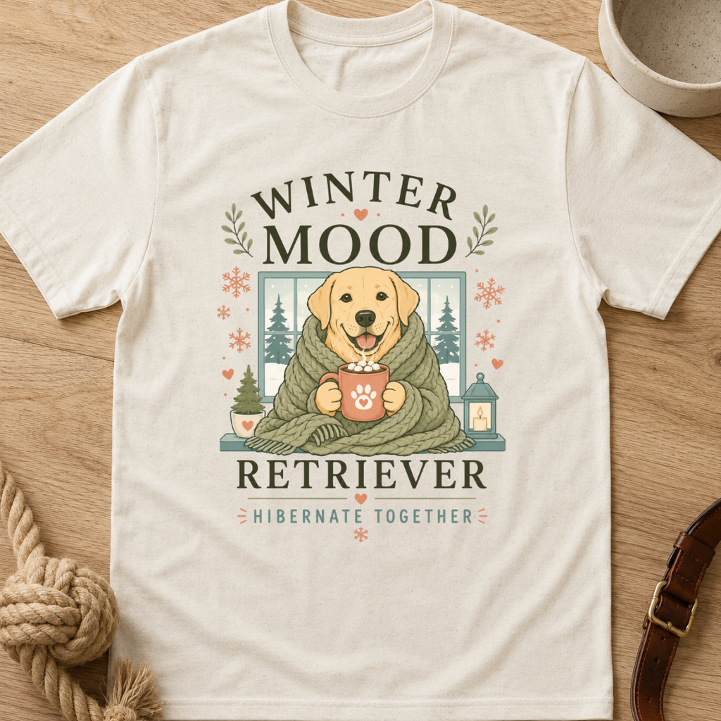 Winter Mood Retriever T-Shirt