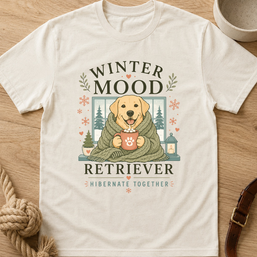 Winter Mood Retriever T-Shirt