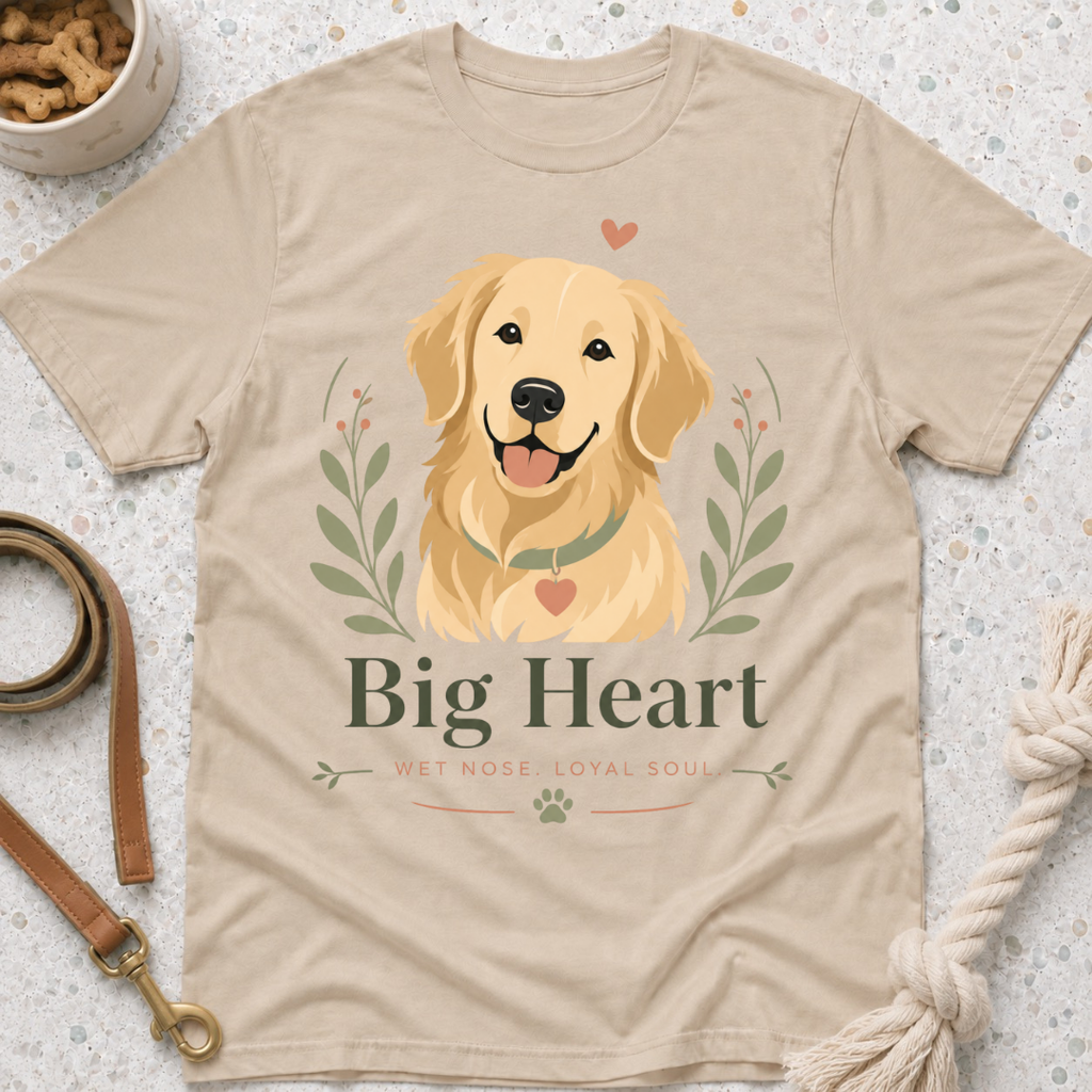 Big Heart Wet Nose T-Shirt