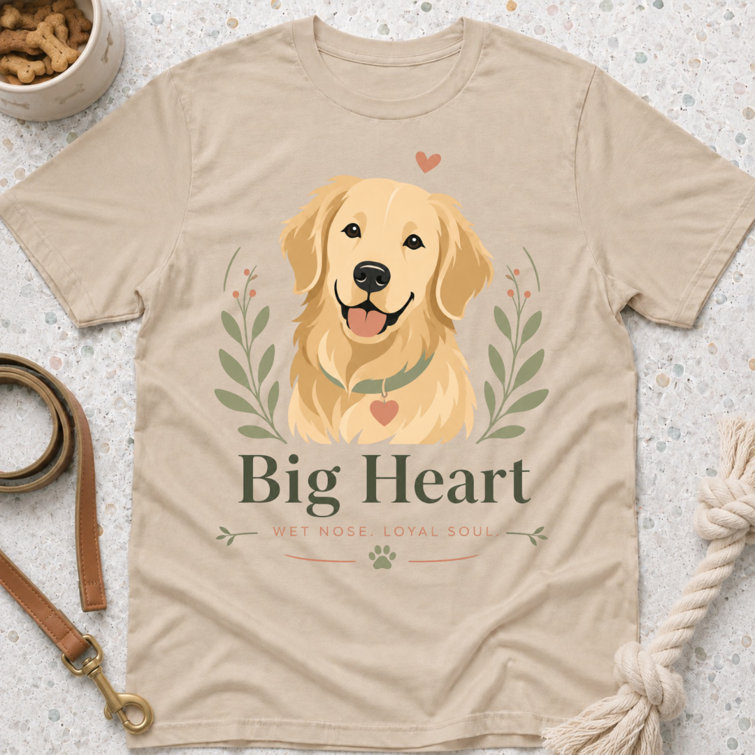 Big Heart Wet Nose T-Shirt